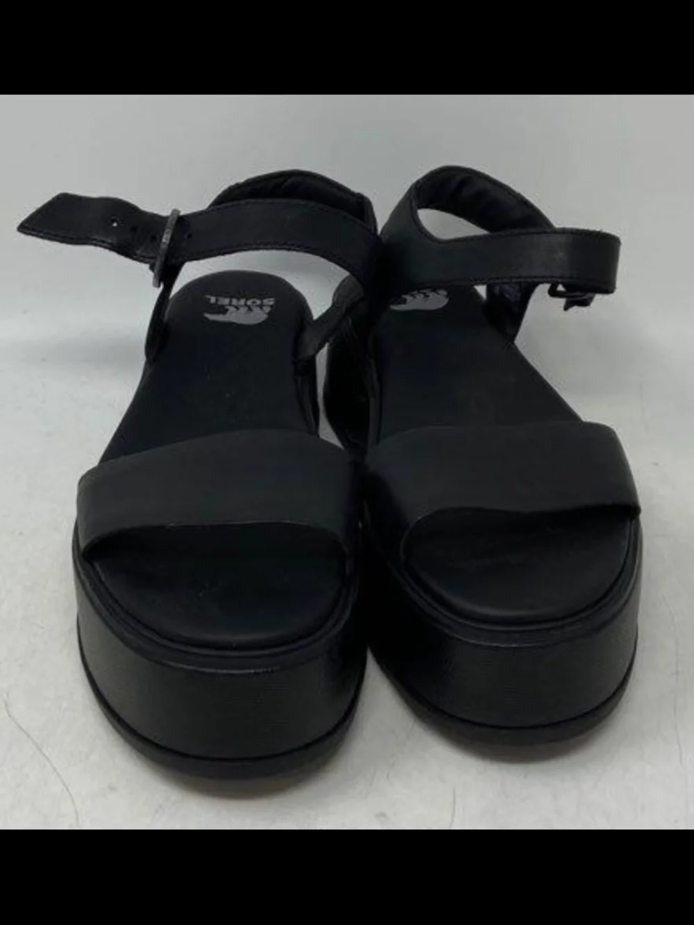 Sorel Dayspring Platform Ankle-Strap Sandals Size 8 NWOT MSRP $130